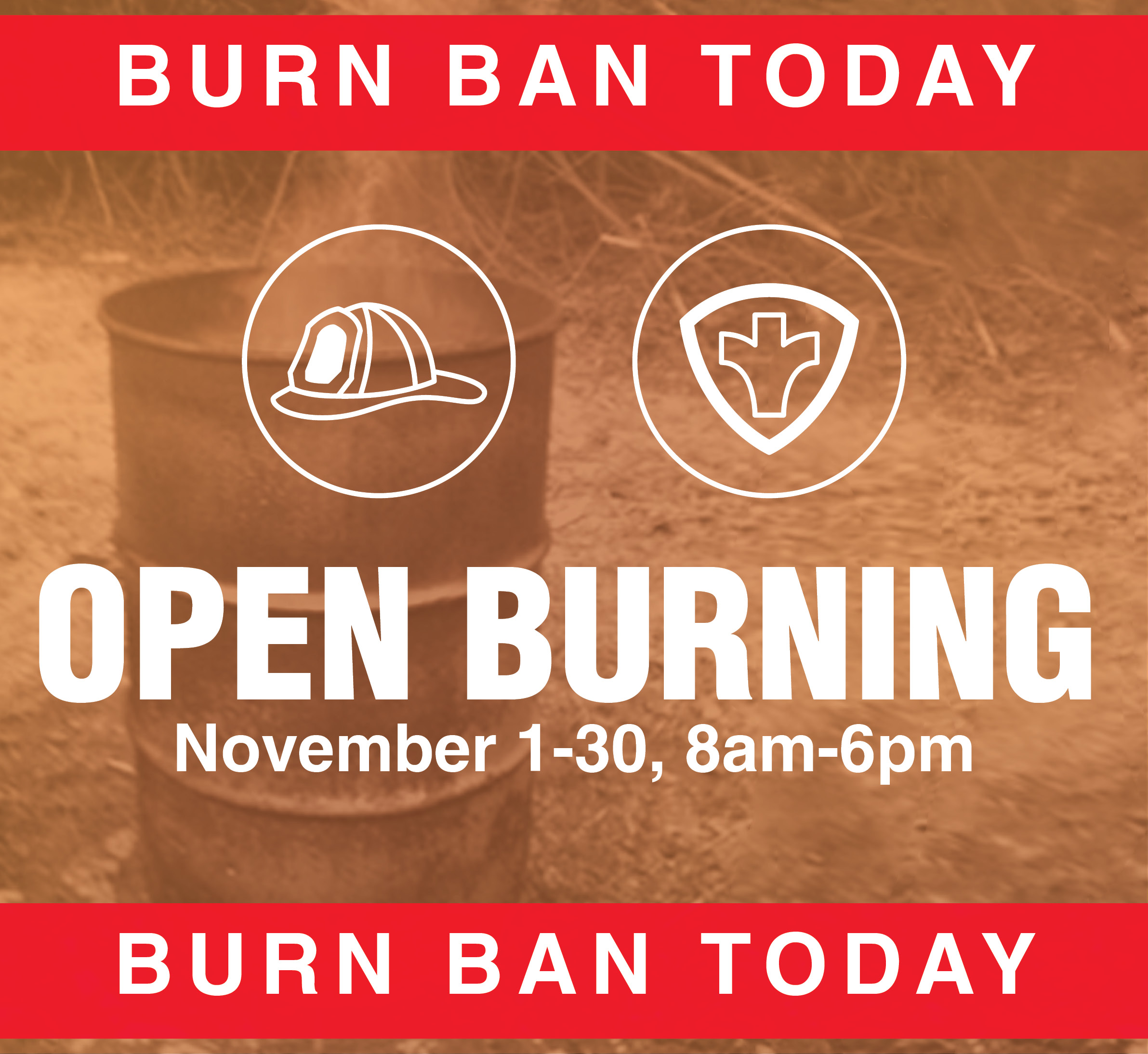 Fall Open Burn Ban