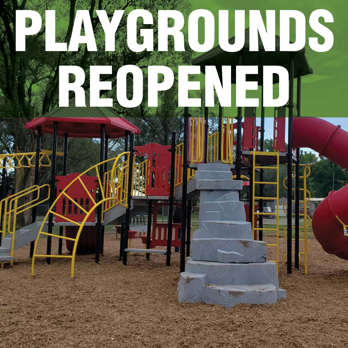 Playgrounds Reopened